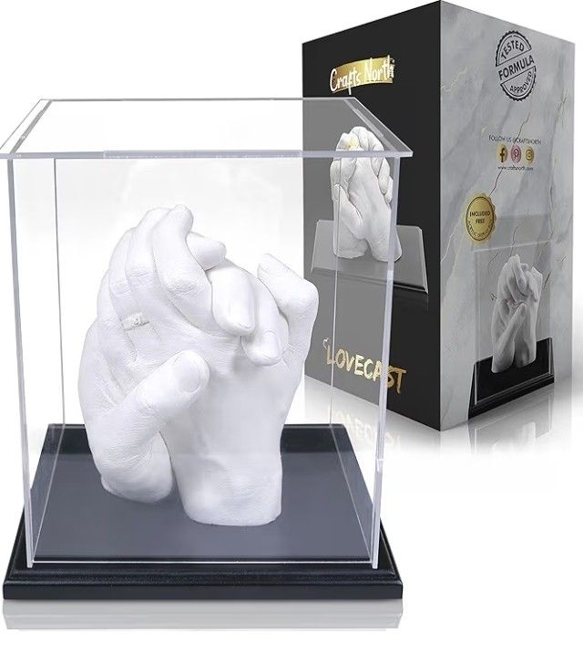 Crafts North Hand Casting DIY Kit for Couples