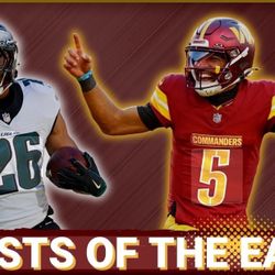 Commanders vs Eagles 2 Tickets Parking pass and food Chin level