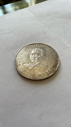 1972 25 Peso Moneda de Mexico