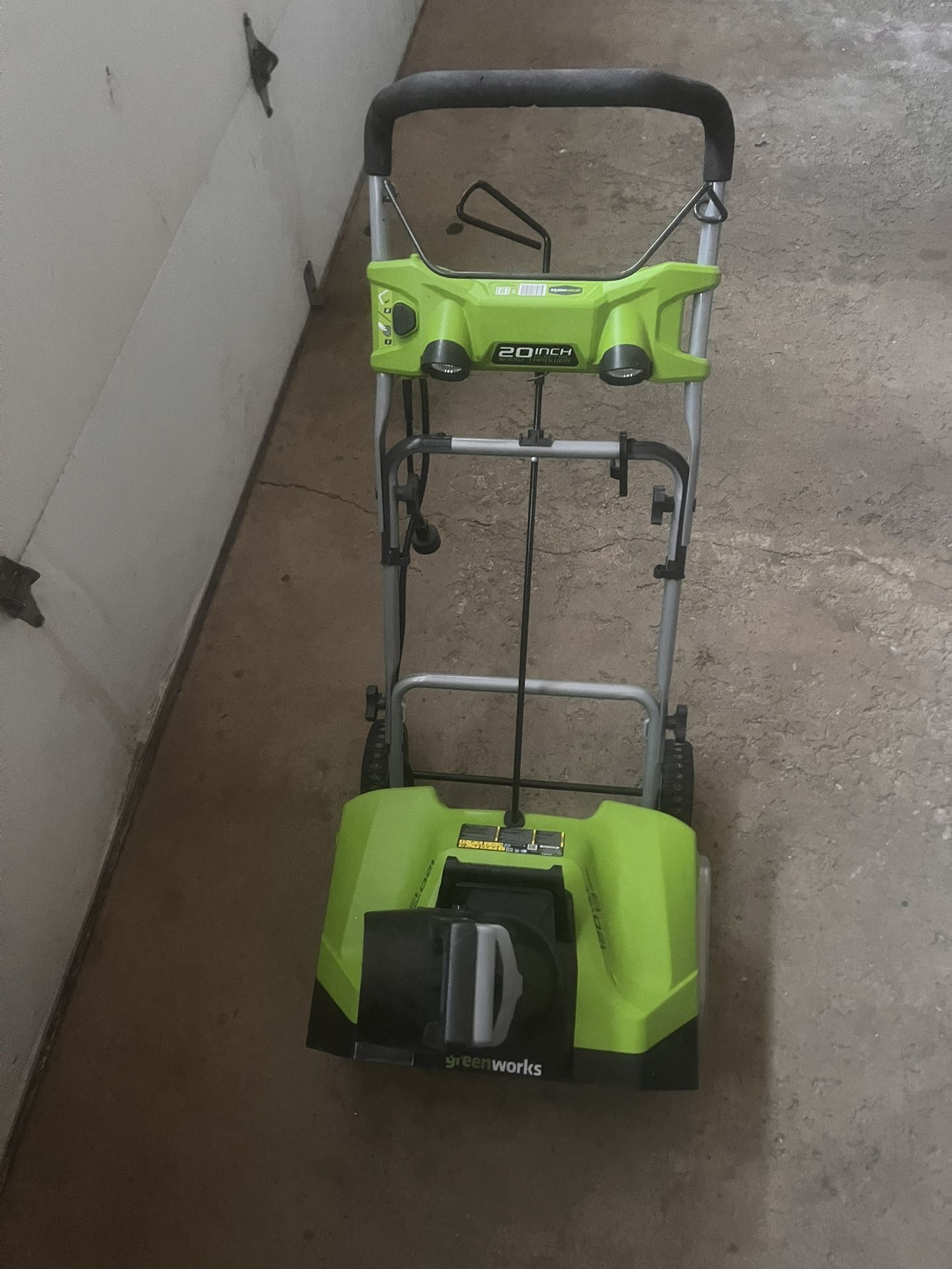 Snowblower 20” Greenworks