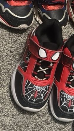 Spider-Man Web Toddler Sneaker Left