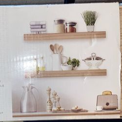 1 Set Floating Shelves/ Dos Repisas Flotantes 