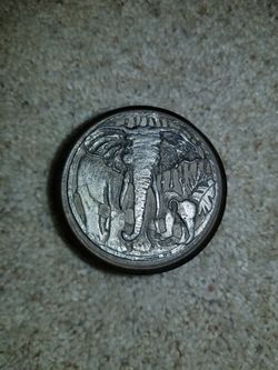 Vintage Metzke Pewter & Tin Trinket Box Circa 1970's