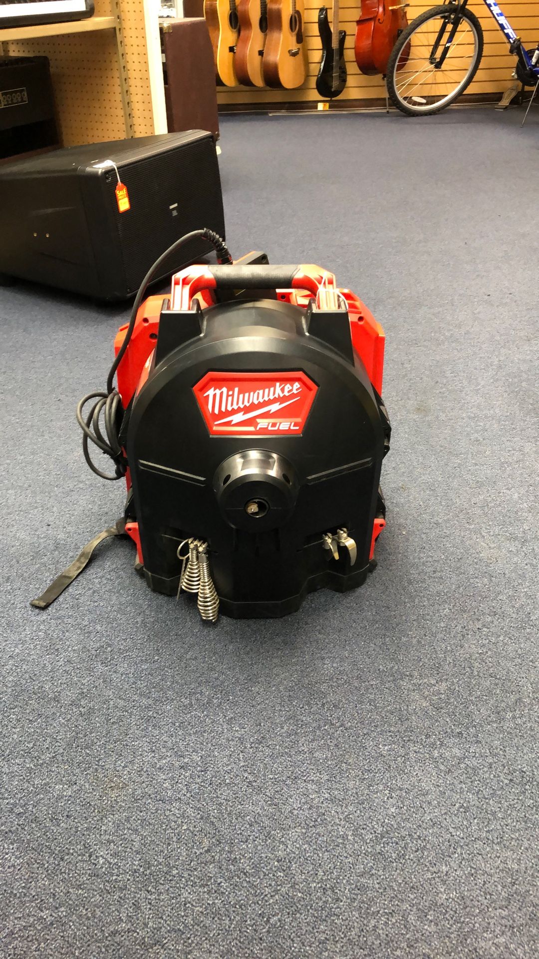 Milwaukee 2275-20 & 47-53-2775 Switch Pack Powered Base + Switch Pack Drum Brushless Cordless Drain Cleaning 3/8” With 4 Attachments **Tool Only**