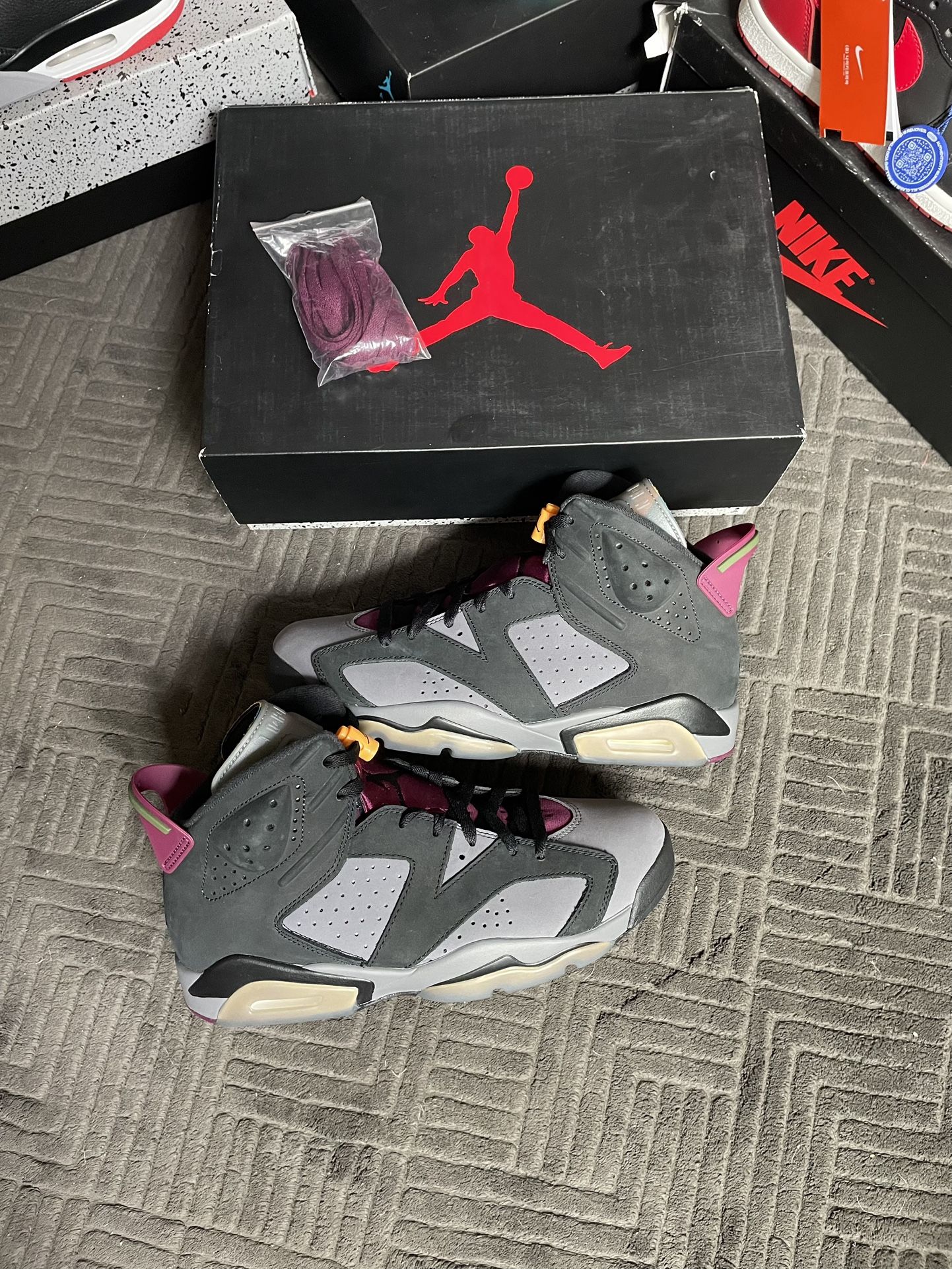 Jordan 6s Bordeaux 