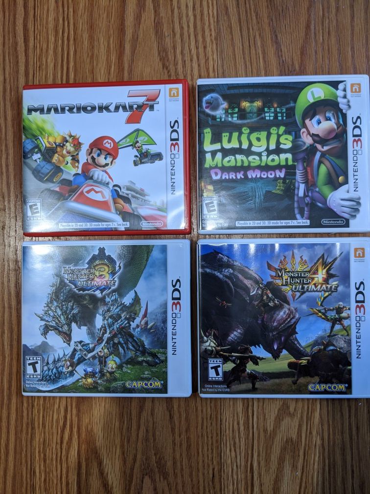 Nintendo 3DS games