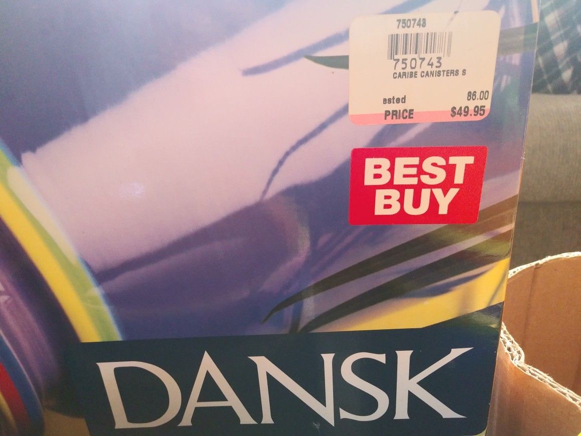 Dansk cannister set new