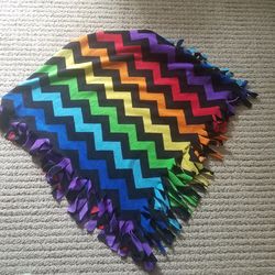 Beautiful girls poncho