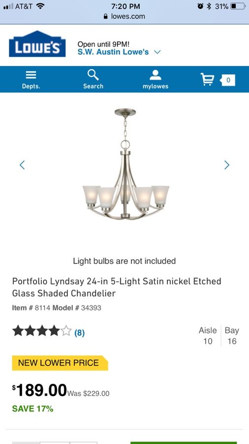 Portfolio Lyndsay 24 In 5 Light Satin Nickel Etched Glass Shaded Portfolio Lyndsay 24 In 5 Light Satin Nickel Etched Glass Shaded Chandelier For Manchaca Tx Offerup