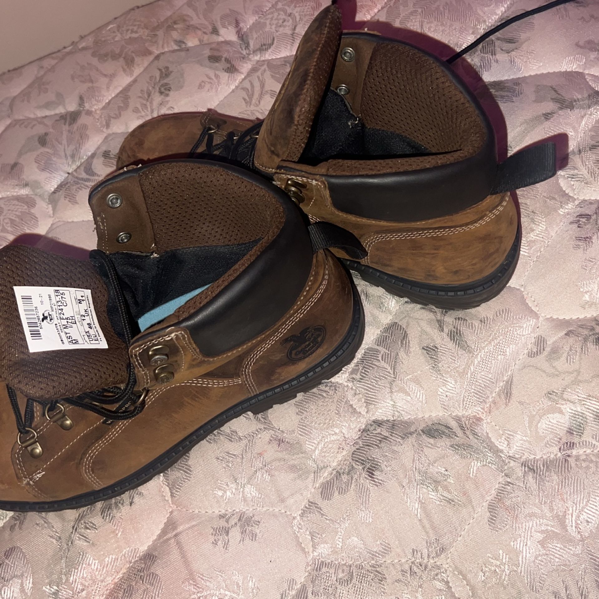 Size 12 Steel Toe Boots