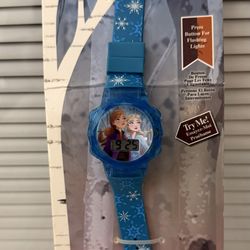 New 2020 Disney Frozen 2 Flashing Digital Watch. Sealed works has flashing feature 