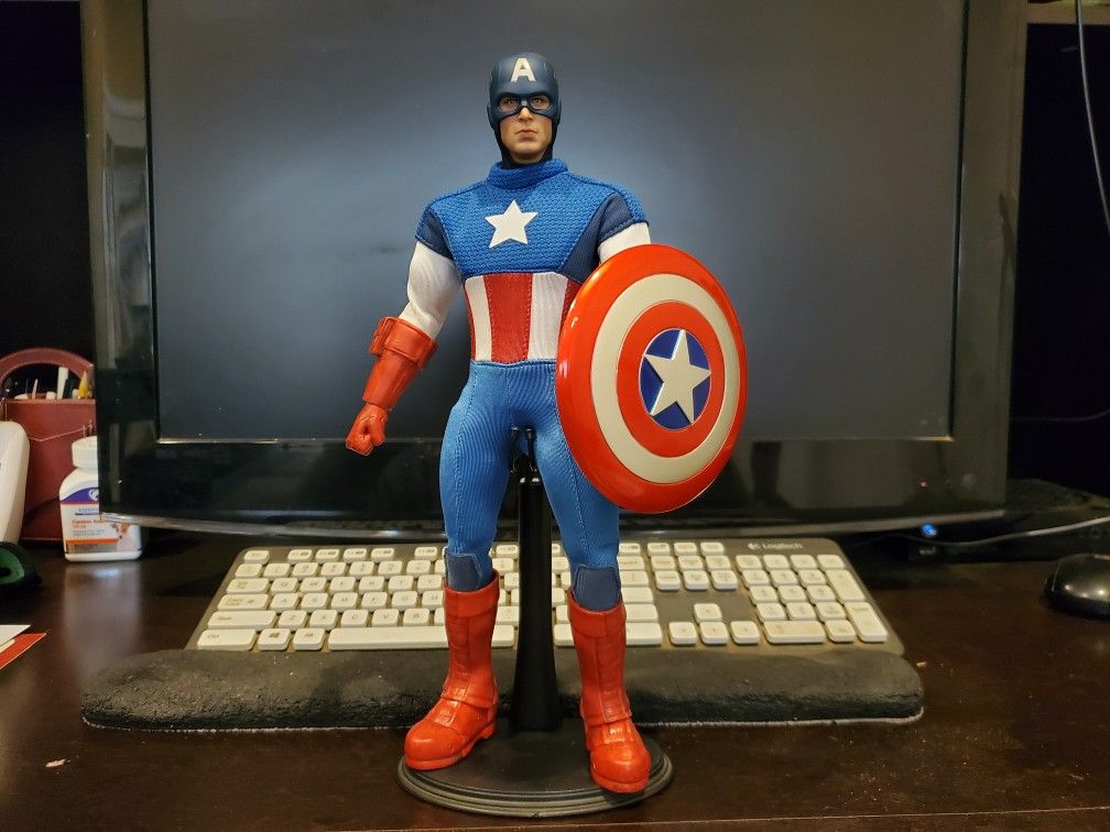 1/6 custom captain america hot toys