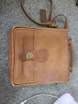 Coach Vintage Station Bag Pre 94 Tan Purse