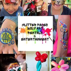 Glitter Faces Body Art