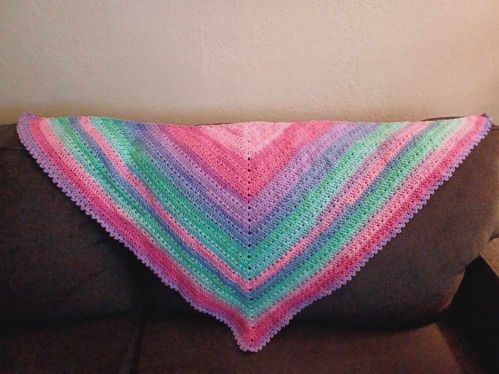 Handmade Crochet Shawl