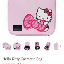 hello Kitty cosmetic bag 