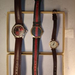 3 Designer Watches 