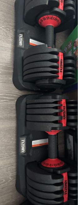 Adjustable dumbbells