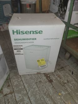 New 35-Pint Hisense Dehumidifier 