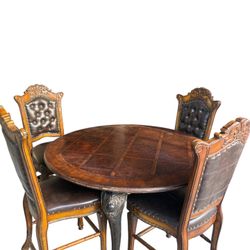 5  PC  Dining  room  set  -Table  and  4  Dining  Chairs