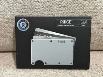 Ridge Slate 2.0 RFID Blocking Wallet