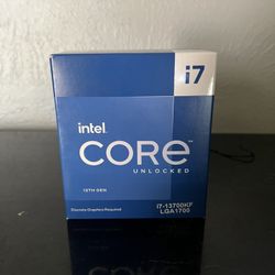 Intel I7 13700kf CPU