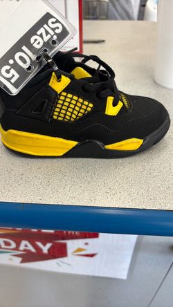 Air Jordan 4 Thunder Kids Sneaker Size 10.5