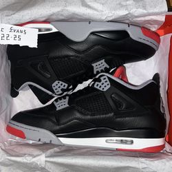 Jordan Retro 4 “Bred Reimagined” Size 13  