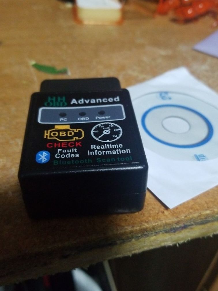 Auto Fault Code Scanner With Cd Instrutions New