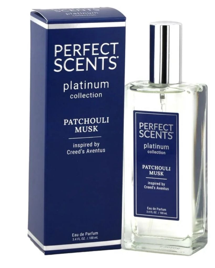 Perfect Scents Patchouli Musk Inspired by Creed's Aventus Men’s Eau de Parfum 3.4 oz.