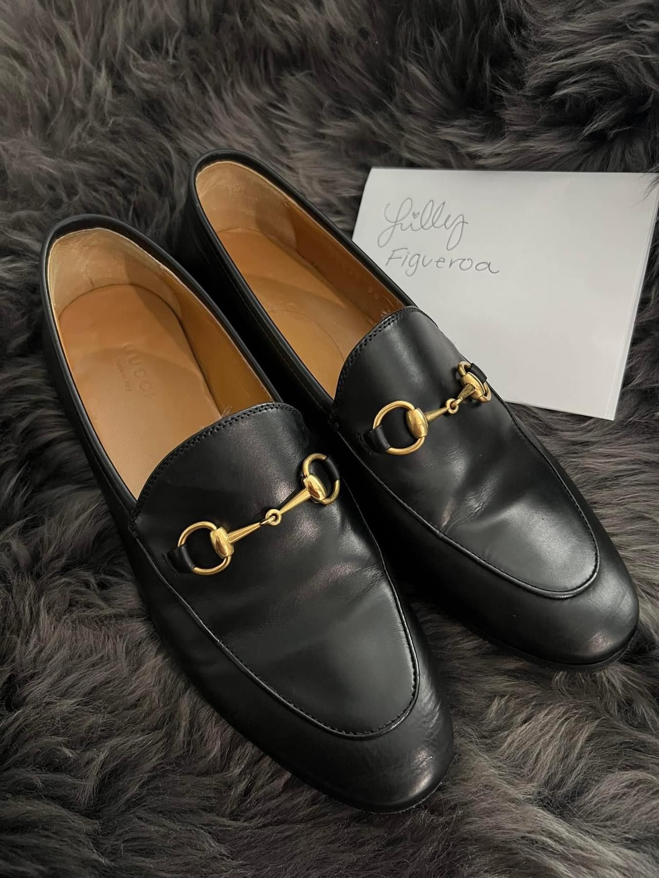 OBO Gucci Women’s Jordaan Loafers - Size 38 (8)
