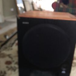 Two Subwoofers and Amplifier