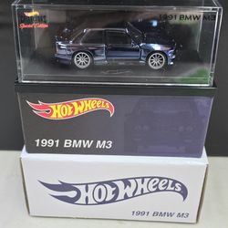 Hot Wheels RLC 91 BMW M3 Opening Doors And Hood