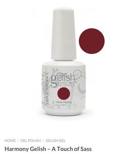 Harmony Gelish Gel Nail Polish - A Touch of Sass 15ml
