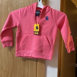 Carhartt Toddler Pink Hoodie Sweater