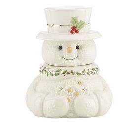 Lenox® Happy Holly Days™ Snowman Cookie Jar