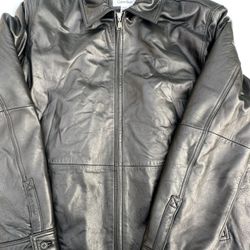 Calvin Klein Leather L Jacket 
