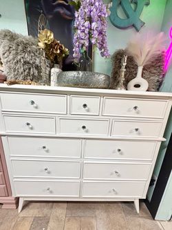 CUTE WHITE DRESSER AT PICKY PINCHERS 4830 49th Street N St Pete Open 12-6 pm FREE DELIVERY