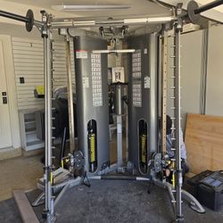 Tuffstuff CXT-225 Multi Functional Trainer with smith machine Workout Exercise Fitness Weight