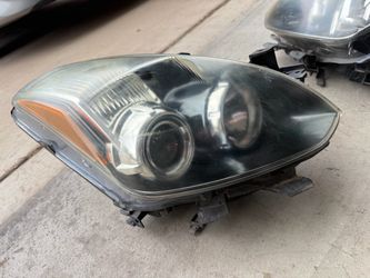 2010-2013 Nissan Altima Coupe Projector Halogen Headlight OEM Set