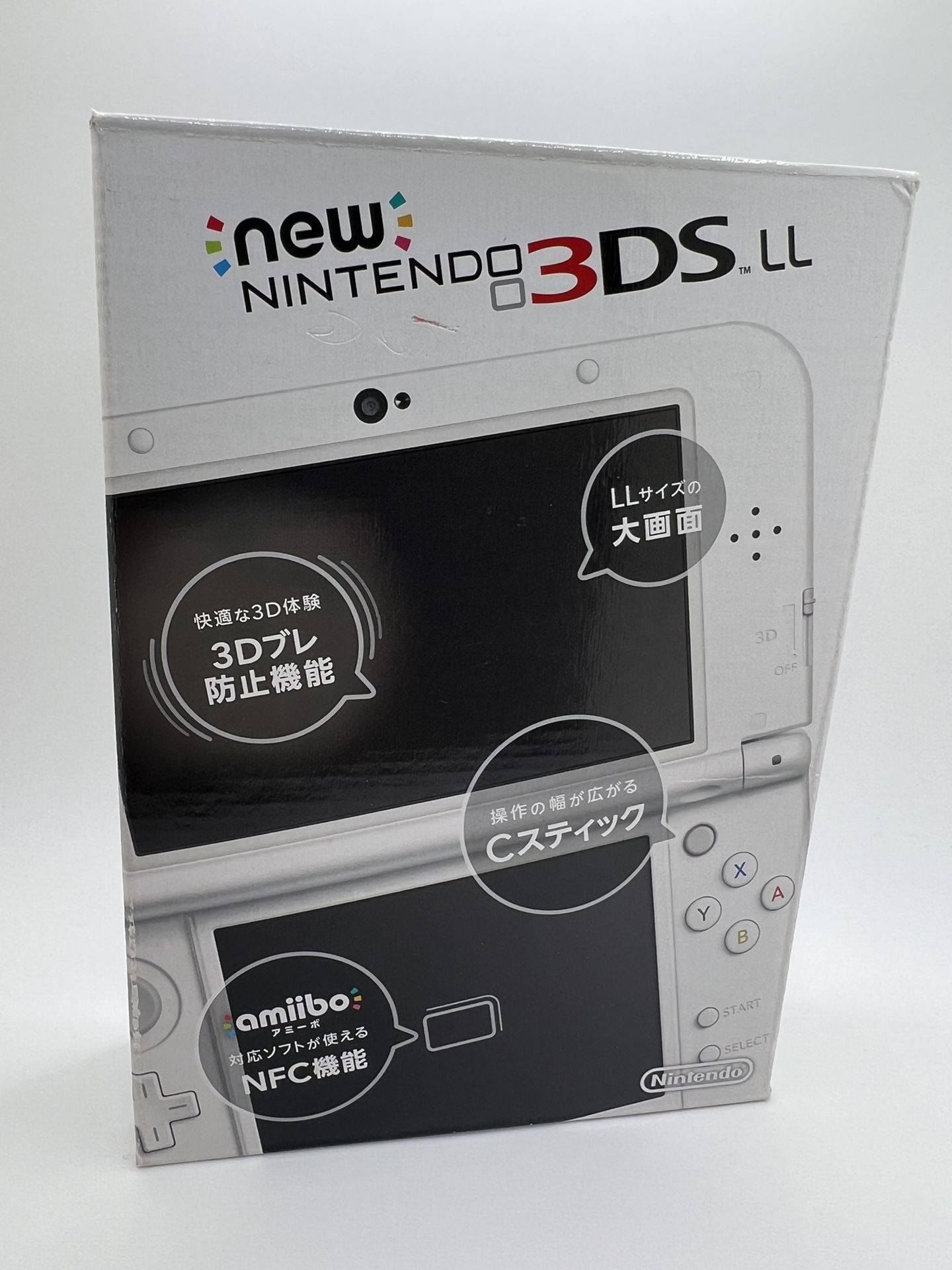 Bottom IPS - New Nintendo 3DS XL/LL (Pearl White) w/ 128GB Bundle + Pokémon Bank, hShop, Etc