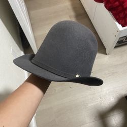 tall crown felt 2 inch brim