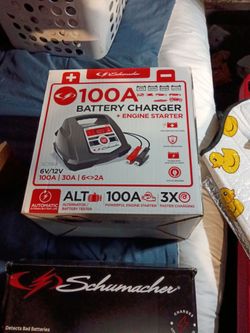 Schumacher SC1564 100A Battery Charger & Engine Starter