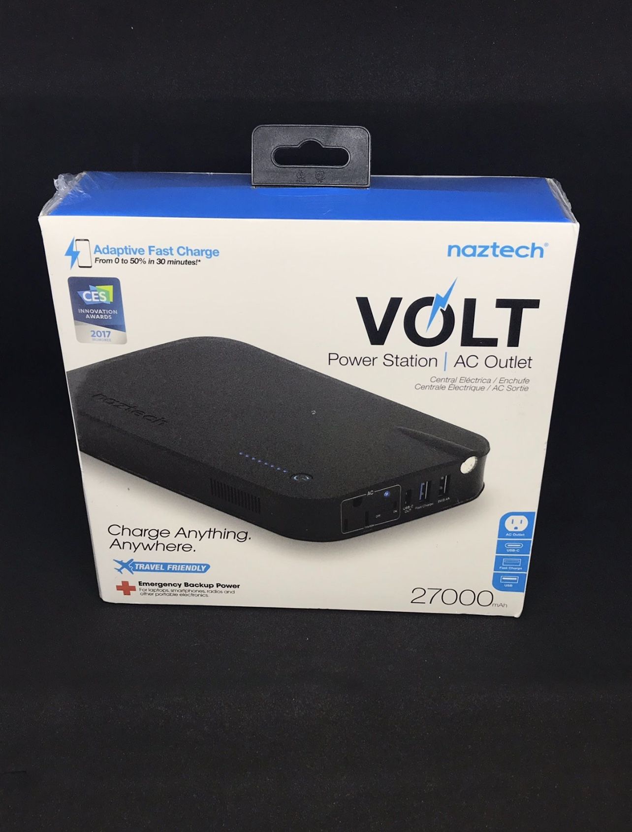 Naztech Volt 27,000mAh Power Station w/AC outlet 🔌🔌