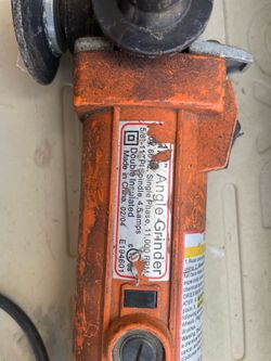 Angle grinder
