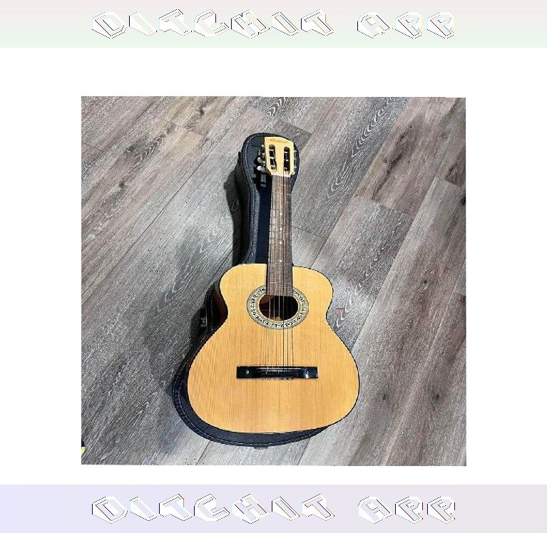 Acoustic Guitar Amazing Sound and Classic Design already true