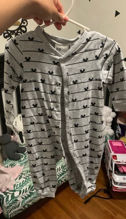 H&M baby onesie Mickey Mouse