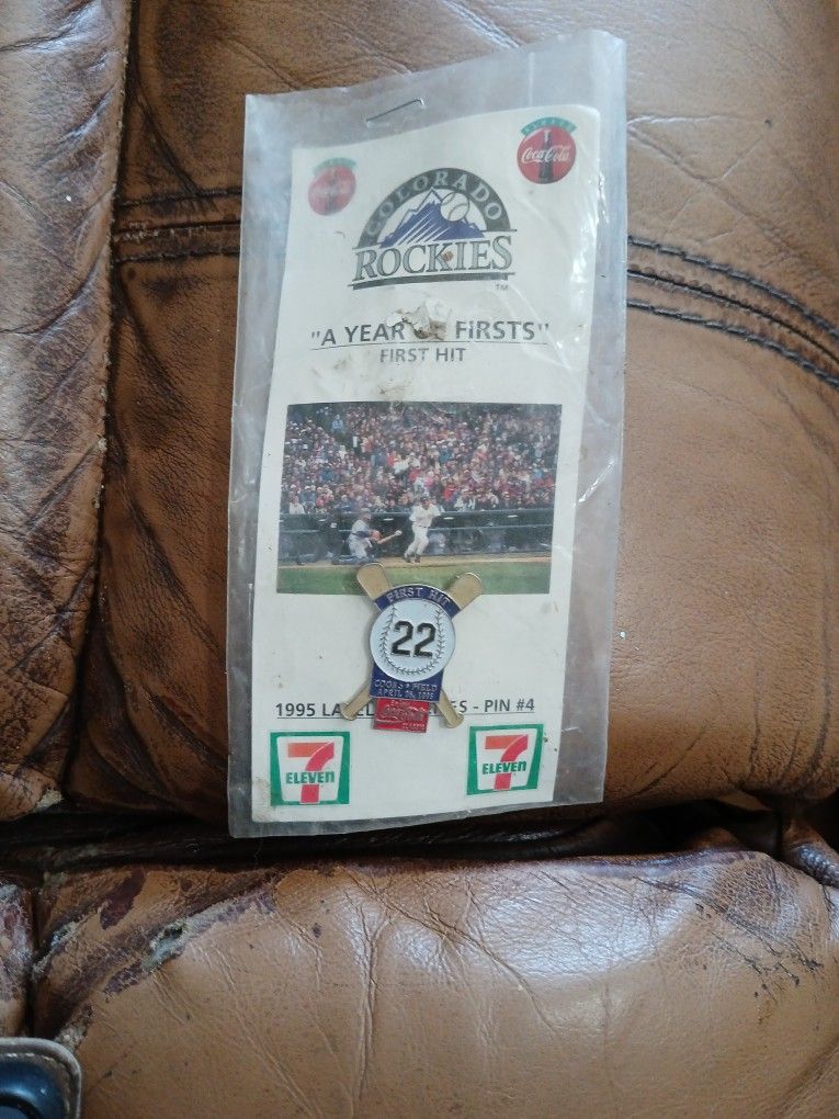 1995 Rockies Lapel Series Dante Bichett¹e First Homerun