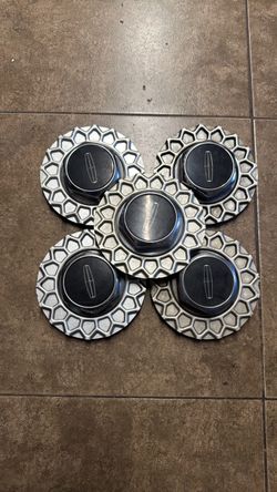 Lincoln Wheel Center Caps Set of 5
