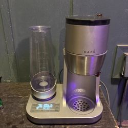 Cafe GE C7CGAAS2TS3 Specialty Grind and Brew Coffee Maker with Thermal Carafe